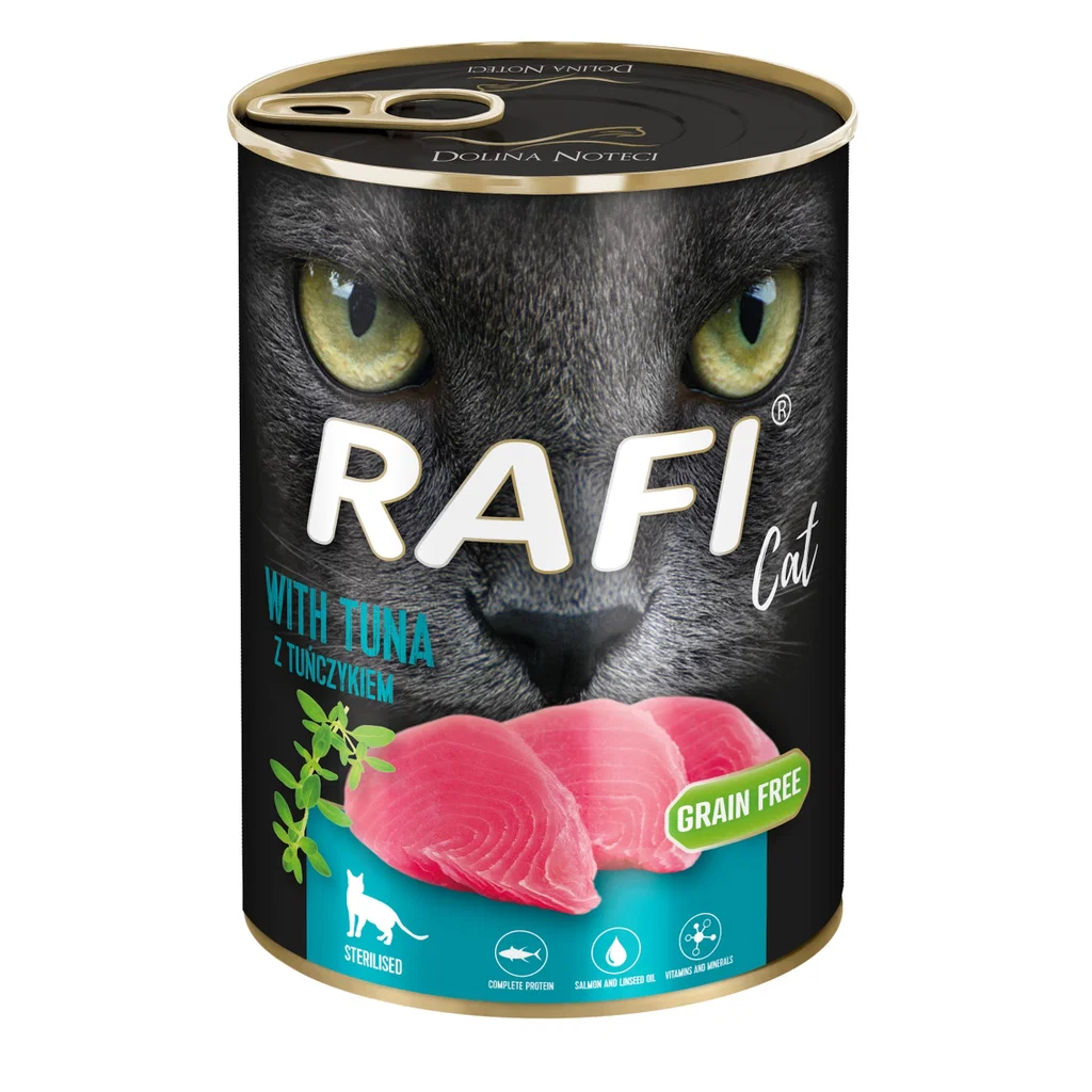 RAFI Vådfoder til Katte Paté m/Tun 400 g.